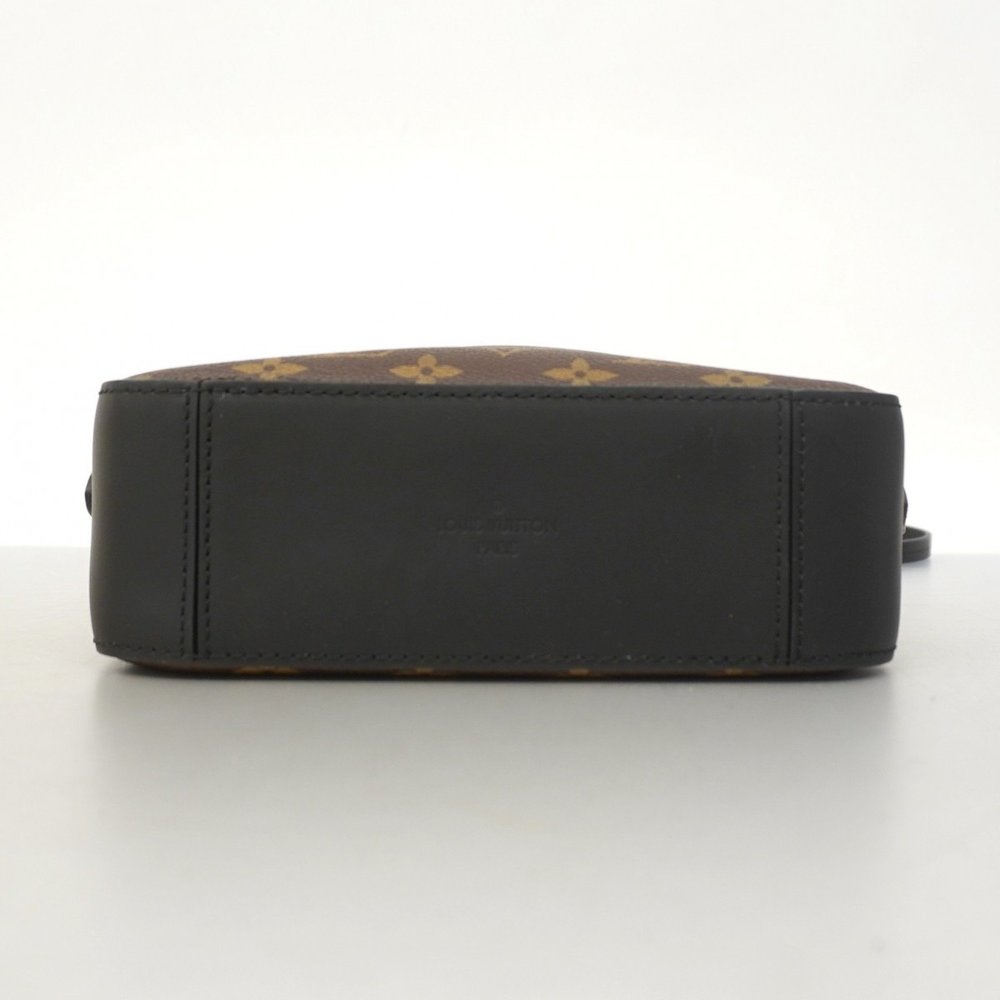 LOUIS VUITTON Monogram Santonge M43555 Shoulder Bag Brown Noir - Picture 3 of 10
